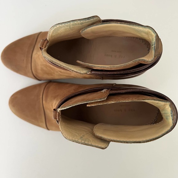 Rag & Bone Brown Heel Suede Booties Women's Size 9 - Picture 3 of 8